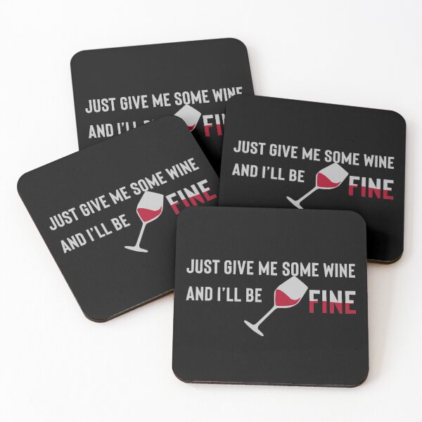 Item preview, Just give me some wine, and ill be fine designed and sold by Maxaint.