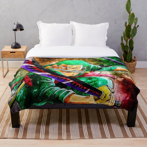 One Piece 2 Throw Blanket
