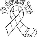 Toilet Paper Awareness Ribbon Sticker By Ageremia Redbubble