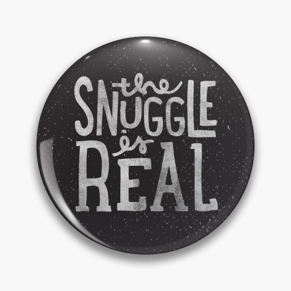 Item preview, Snuggle is Real - Black designed and sold by cabinsupplyco.