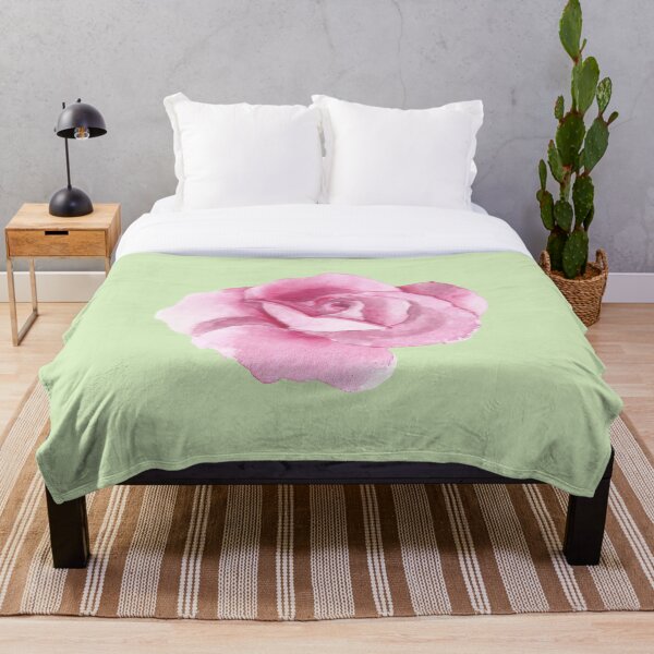 Item preview, Watercolor Blooming Pink Rose designed and sold by SharonRoseR.