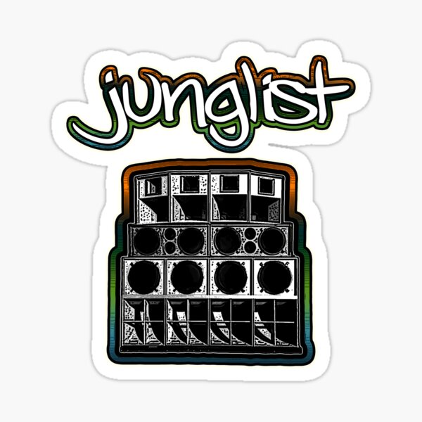 Aperçu de l'œuvre Junglist-Soundsystem-Cool créée et vendue par Klaus Bremner (Autotelic Art).