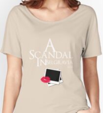 A Scandal In Belgravia (White) Women's Relaxed Fit T-Shirt