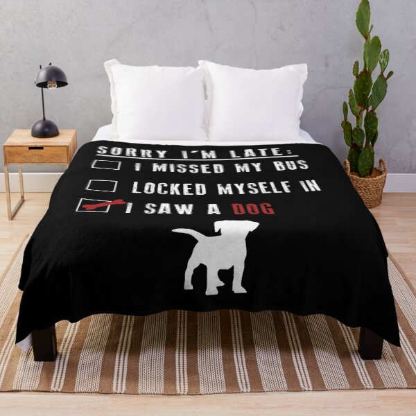 Item preview, Lo siento, llegué tarde. Vi un perro. Lindo regalo. designed and sold by AnimaLovers.