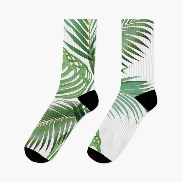 Item preview, Palm Leaves Tropical Botanical Fern Monstera Exotic Boho Collage designed and sold by Inogitna Designs.