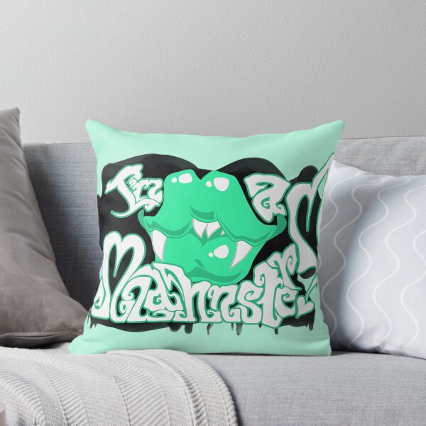Item preview, Soy un Mwahnster Mint on Black designed and sold by Broeckchen.