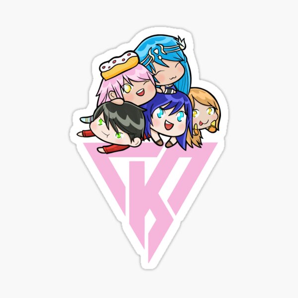 Itsfunneh Stickers Redbubble - funneh roblox royale high dress up