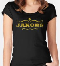 Jakobs Tailliertes Rundhals-Shirt