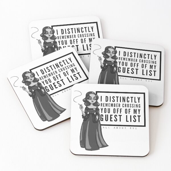 Item preview, All About Eve - Guest List designed and sold by HARETONart.