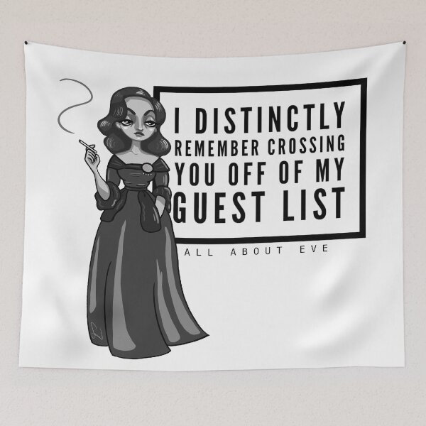 Item preview, All About Eve - Guest List designed and sold by HARETONart.