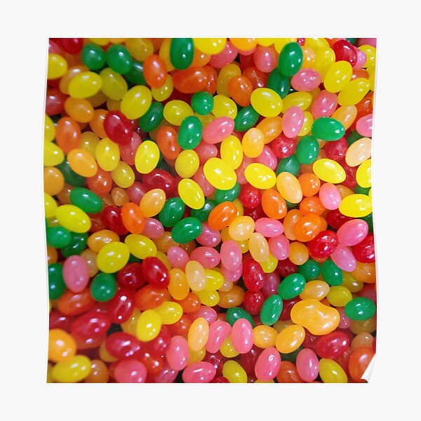 "Delicious Jelly Beans" Poster for Sale by newburyboutique Redbubble