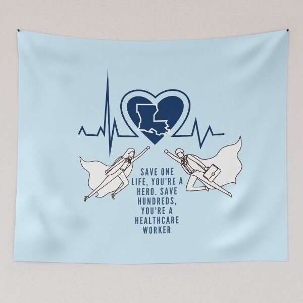 Item preview, Hero's in Healthcare designed and sold by LamamaDesigns.