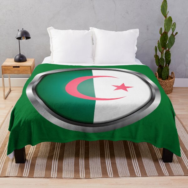 Item preview, Marco de metal de bandera de Argelia designed and sold by mattpanta.