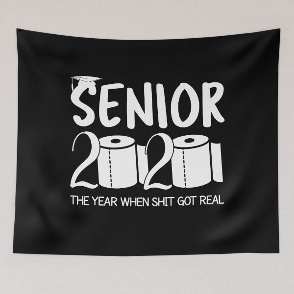 Item preview, Senior 2020 the year when shit got real funny Toilet paper designed and sold by kader85.