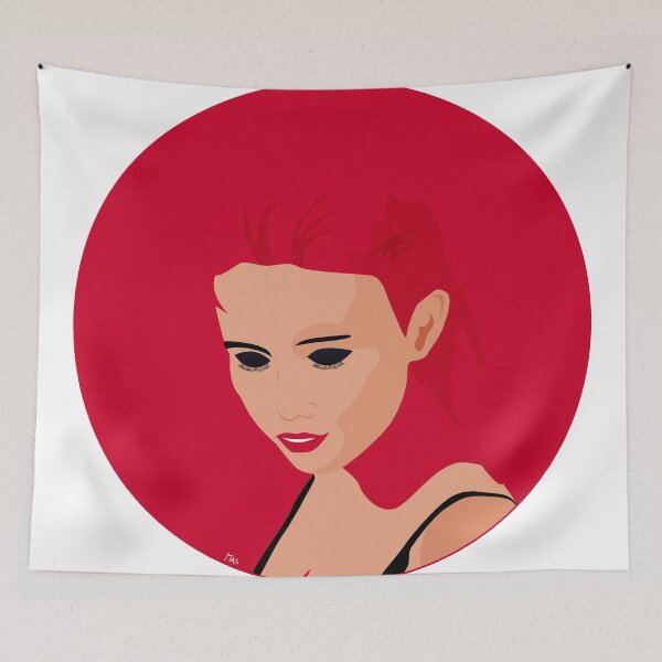 Item preview, Woman in Red designed and sold by MAS Graphic Design.