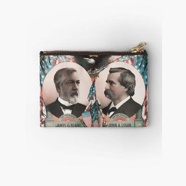 Item preview, Cartel de la elección de James G. Blaine y John A. Logan - 1884 designed and sold by warishellstore.