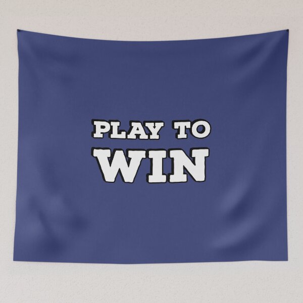 Item preview, PLAY TO WIN  designed and sold by Inspirationmotivation.