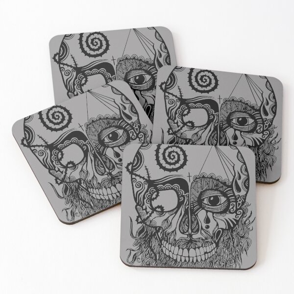 Item preview, Decaying Skull  designed and sold by wottoart.