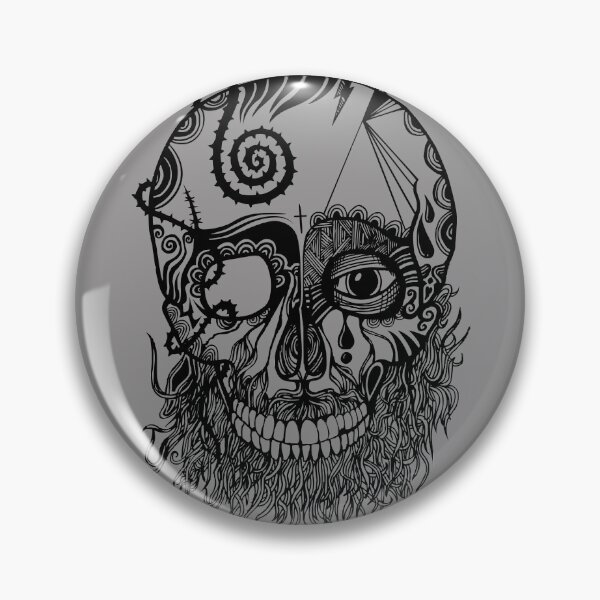 Item preview, Decaying Skull  designed and sold by wottoart.