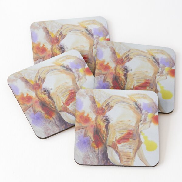Item preview, African Elephant designed and sold by carolineskinnerart.