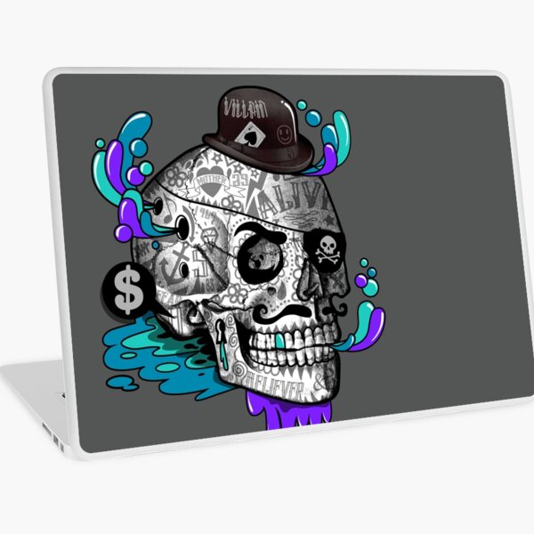 The Tattooed Gentleman Laptop Skin