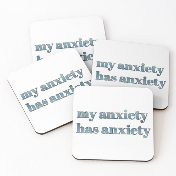 Item preview, My anxiety has anxiety designed and sold by BeachBabeDesign.
