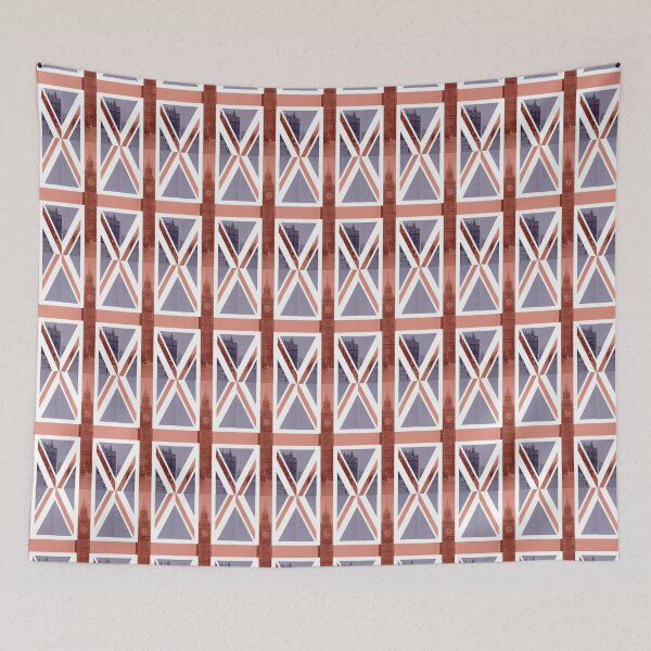Item preview, British Flag Big Ben London designed and sold by 13Moons.