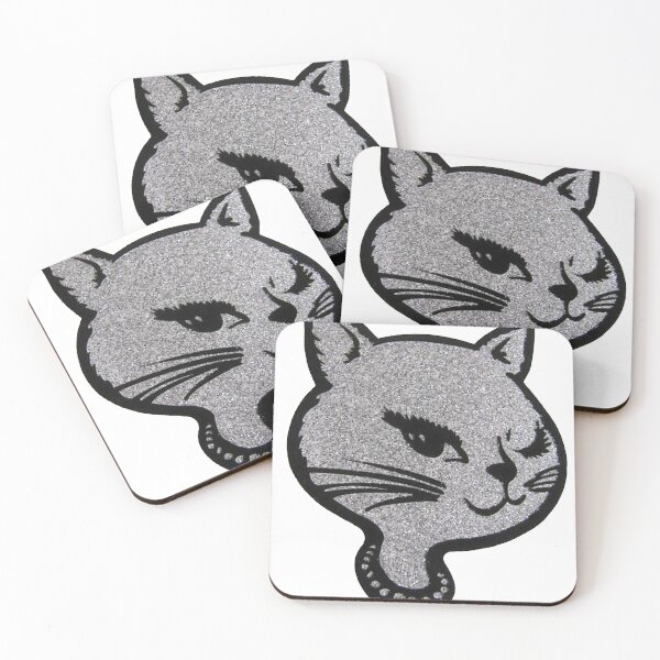 Item preview, Silver Winking Cat designed and sold by MohrCreations.