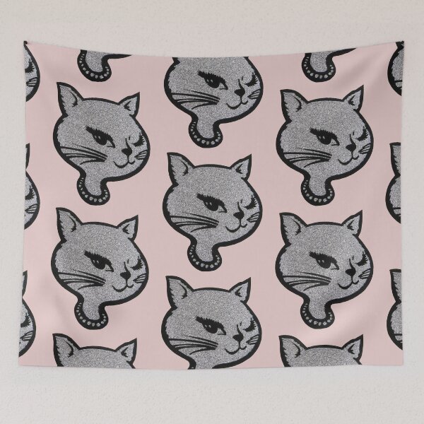 Item preview, Silver Winking Cat designed and sold by MohrCreations.