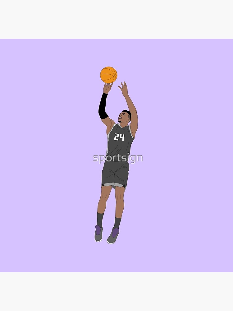 Malik Monk - Sacramento Kings Basketball Canvas Print for Sale by  sportsign