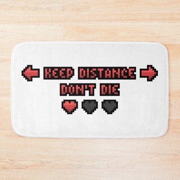 Item preview, Keep Distance, Don't die Covid-19 designed and sold by SanCoca.