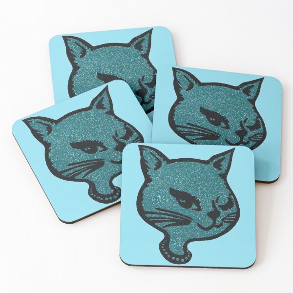 Item preview, Blue Winking Cat  designed and sold by MohrCreations.