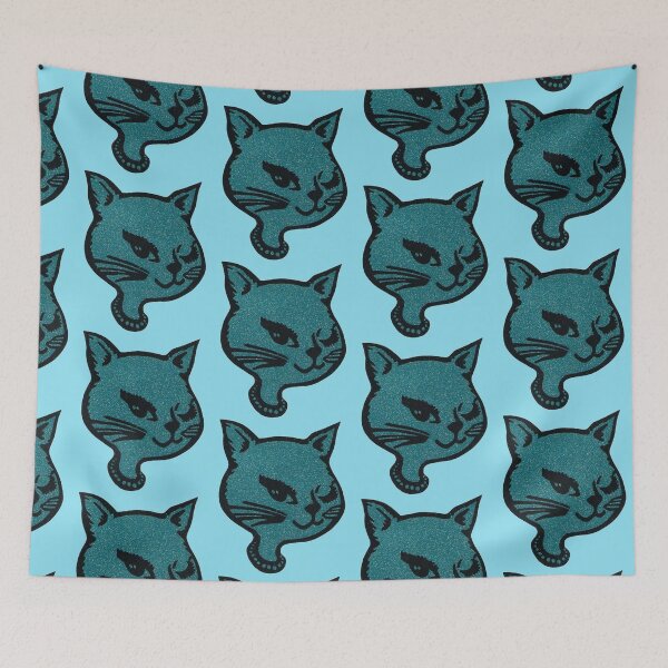 Item preview, Blue Winking Cat  designed and sold by MohrCreations.