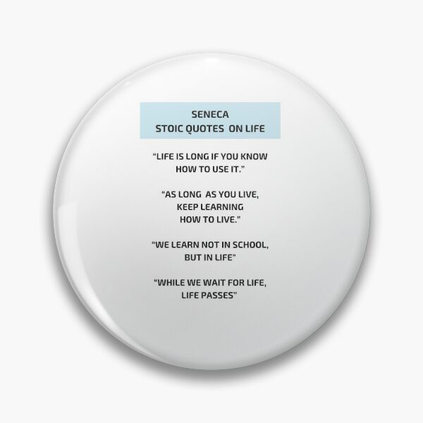 Item preview, Stoicism Quote  - SENECA QUOTES ON LIFE designed and sold by Inspirationmotivation.