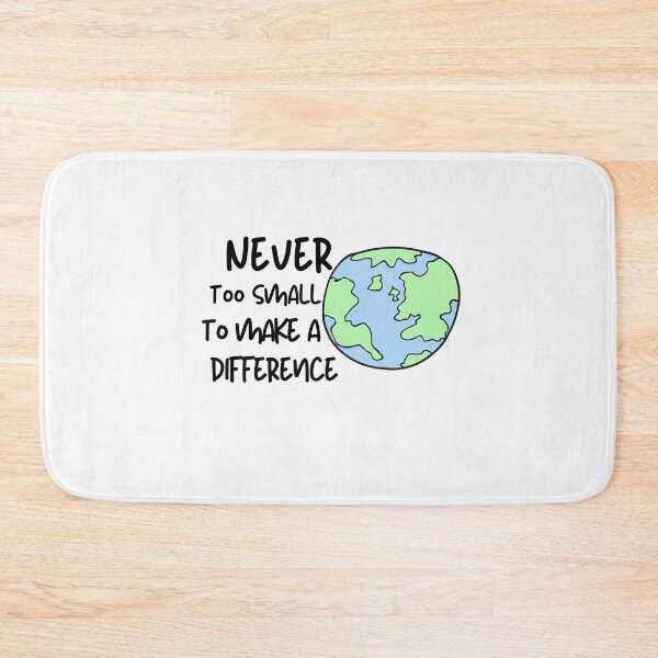 Item preview, Never Too Small Shirt Planet Earth Greta Climate Change Shirt SOS Help Climate Strike Shirt Nature Future Natural Environment Cute Funny Gift Idea designed and sold by EpsilonEridani.