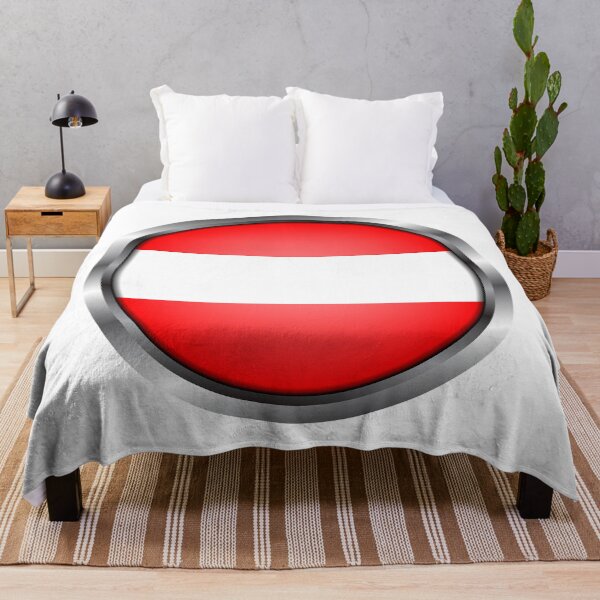 Item preview, Marco de metal de bandera de Austria designed and sold by mattpanta.