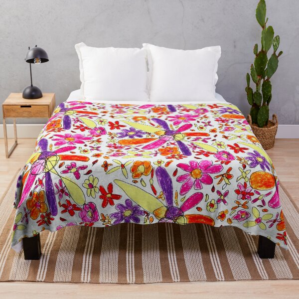 Item preview, Fling floral burst of flowers designed and sold by Tonyasartprints.