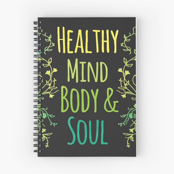 Item preview, Healthy Mind Body and Soul designed and sold by ArtVixen.