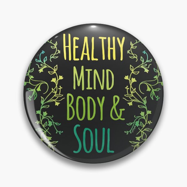 Item preview,  Healthy Mind Body and Soul designed and sold by ArtVixen.