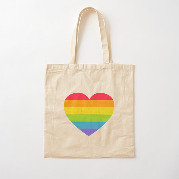 Pastel Bisexual Flag Tote Bag | Bi Pride Bag