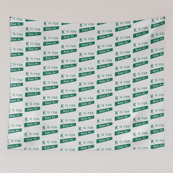 Item preview, K is for Knox — Minneapolis Street Sign designed and sold by sirkleck.