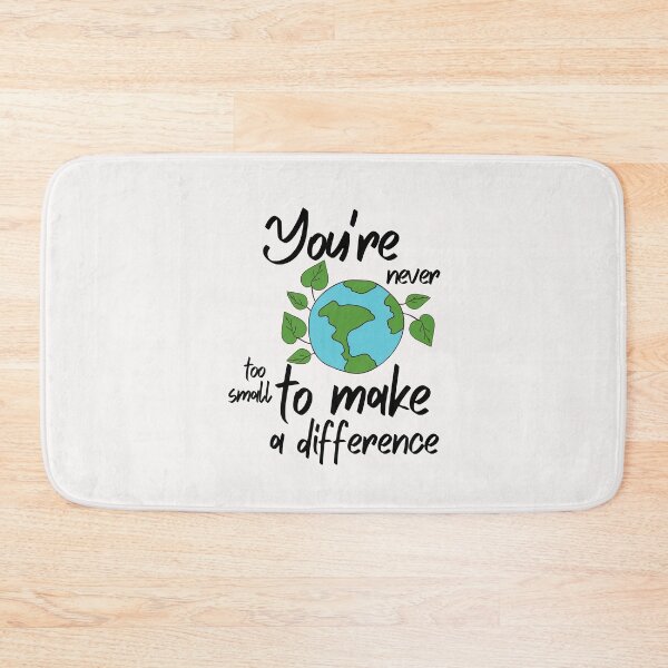Item preview, Never Too Small Climate Change Shirt Planet Earth Gift Greta Hope Shirt SOS Help Climate Strike Shirt Nature Future Natural Environment Cute Funny Inspirational Gift Idea designed and sold by EpsilonEridani.