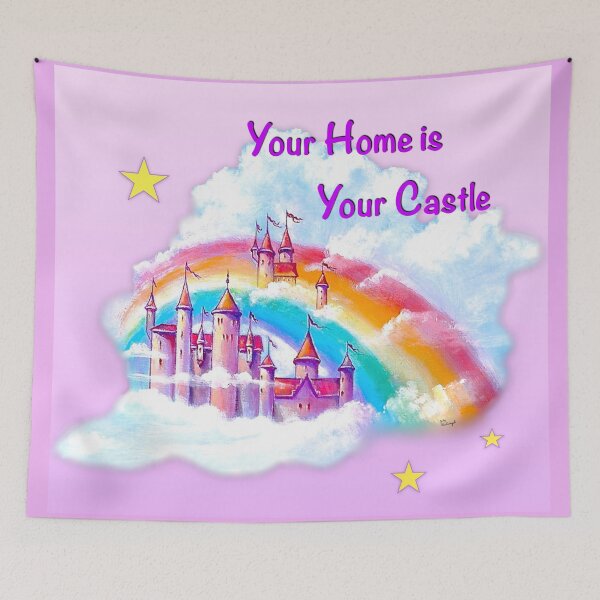 Item preview, YOUR HOME IS YOUR CASTLE designed and sold by Judy Mastrangelo.