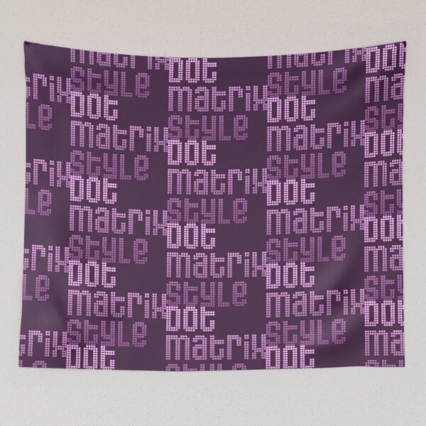 Item preview, Dot Matrix Style designed and sold by siggyspatsky.