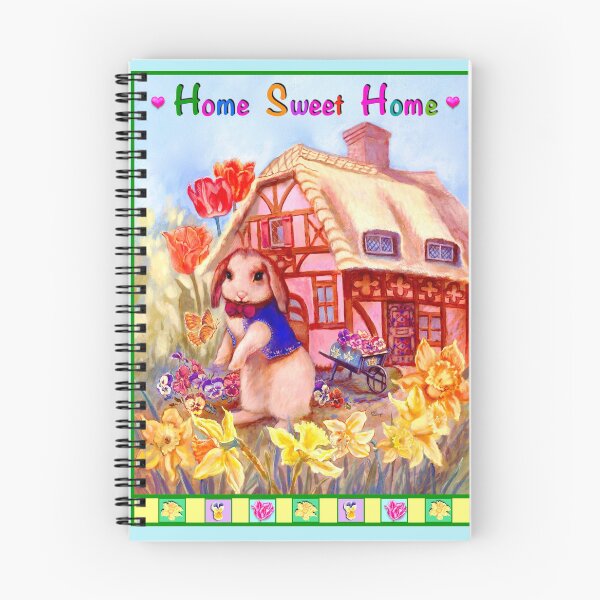Item preview, BUNNY’S HOME SWEET HOME designed and sold by Judy Mastrangelo.
