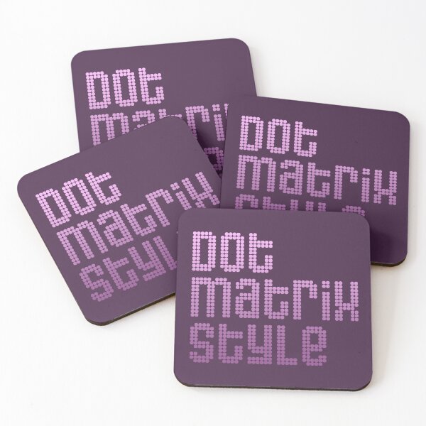 Item preview, Dot Matrix Style designed and sold by siggyspatsky.