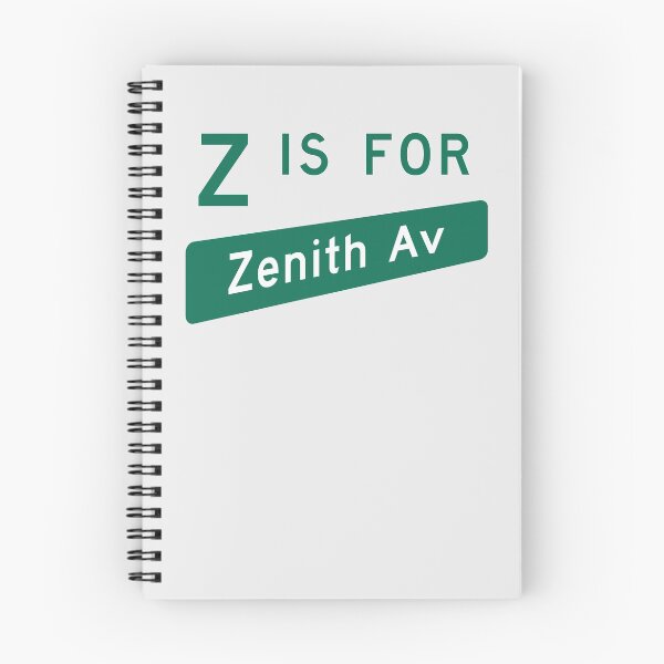 Item preview, Z is for Zenith — Minneapolis Street Sign designed and sold by sirkleck.