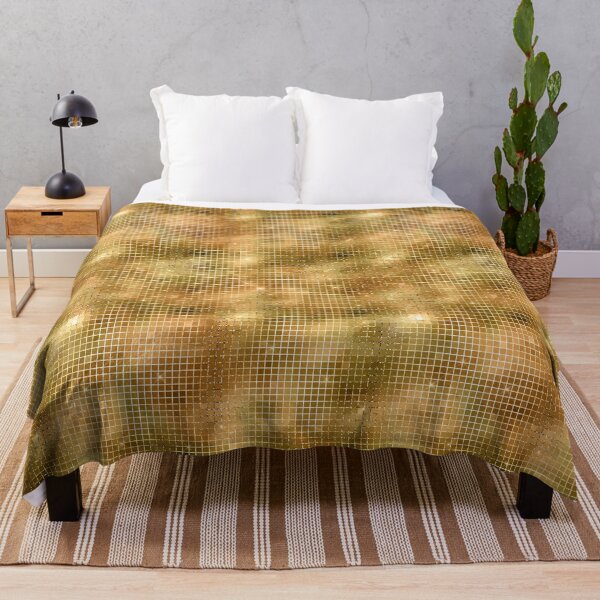 Item preview, Faux Disco Mirror Squares Golden Yellow Pattern designed and sold by 4Craig.