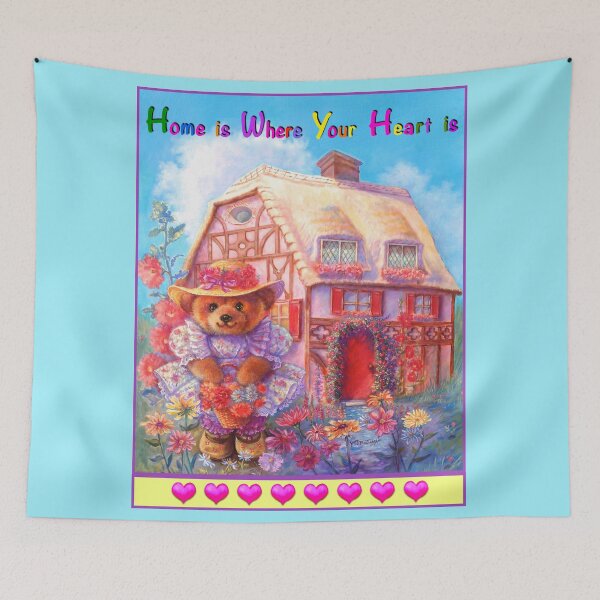 Item preview, HOME IS WHERE YOUR HEART IS designed and sold by Judy Mastrangelo.