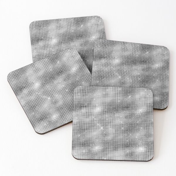 Item preview, Faux Disco Mirror Squares Gray Pattern designed and sold by 4Craig.